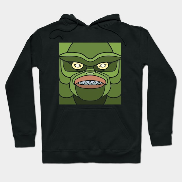 Creature From The Black Lagoon Hoodie by SethNicholasJohnson